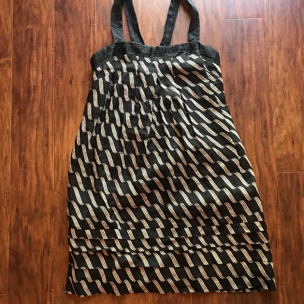 Anthropologie Maeve dress with ruffle hem SZ 0 EUC